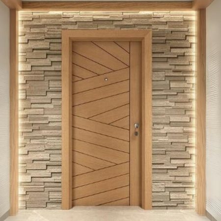 Cửa Gỗ Công Nghiệp Bề Mặt Veneer VP-VE23