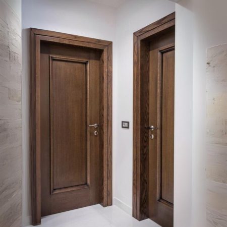 Cửa Gỗ Công Nghiệp Bề Mặt Veneer VP-VEP01A